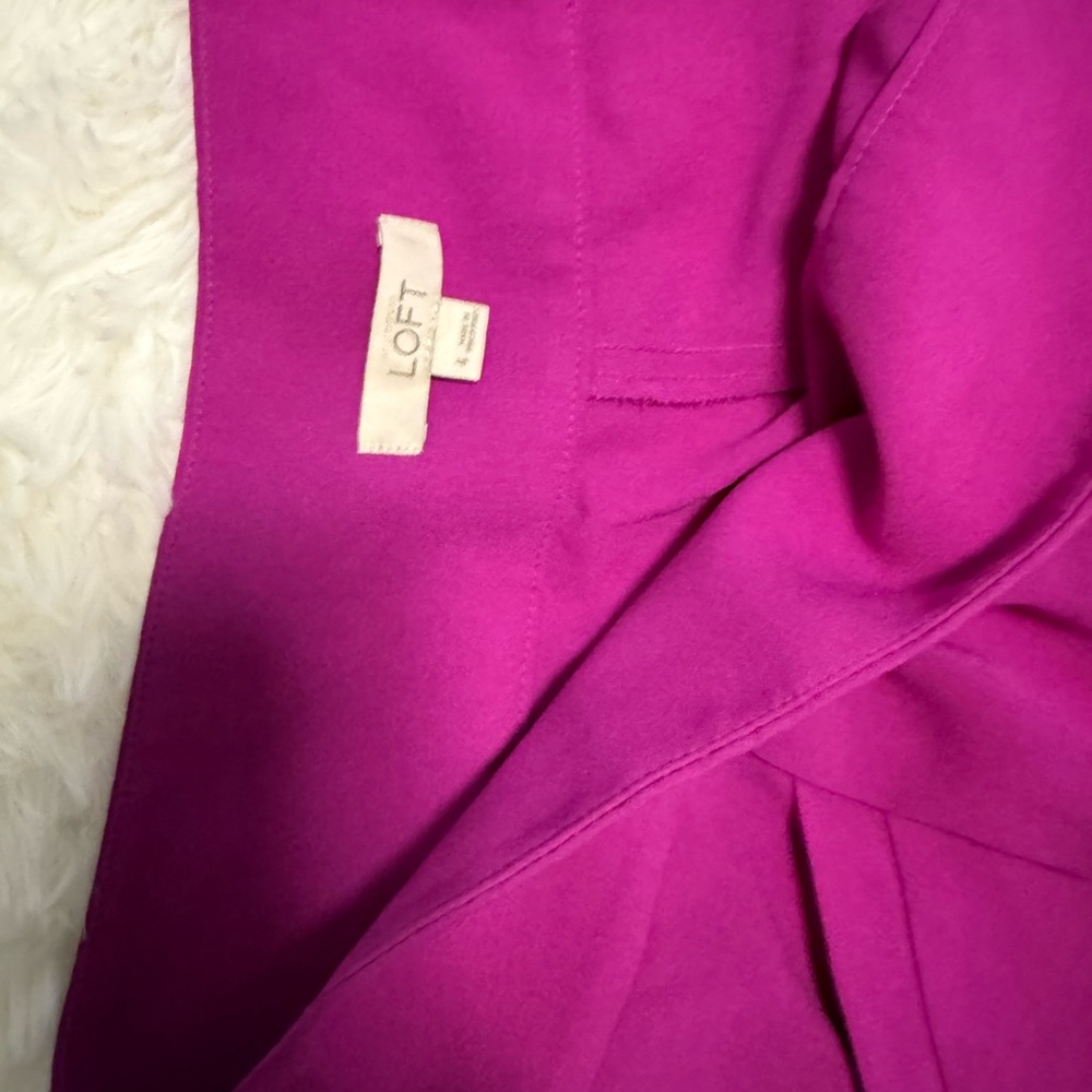 LOFT Fuchsia Jacket - Picture 4 of 4